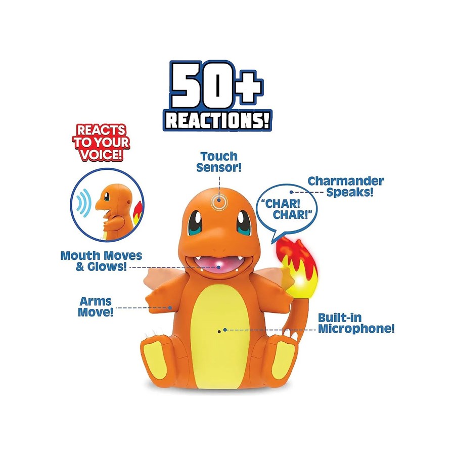 Pokemon Elektronik & İnteraktif Charmander Figür 