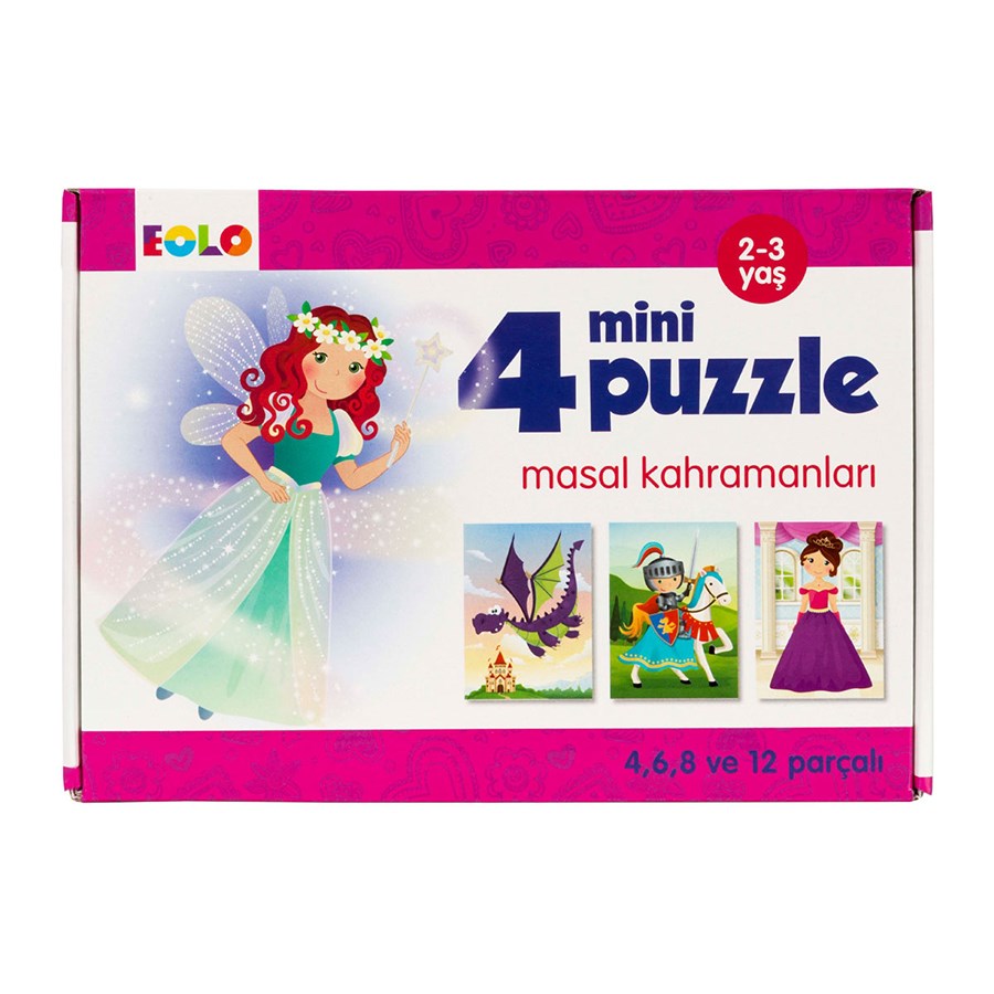 Mini Puzzle Masal Kahramanları 