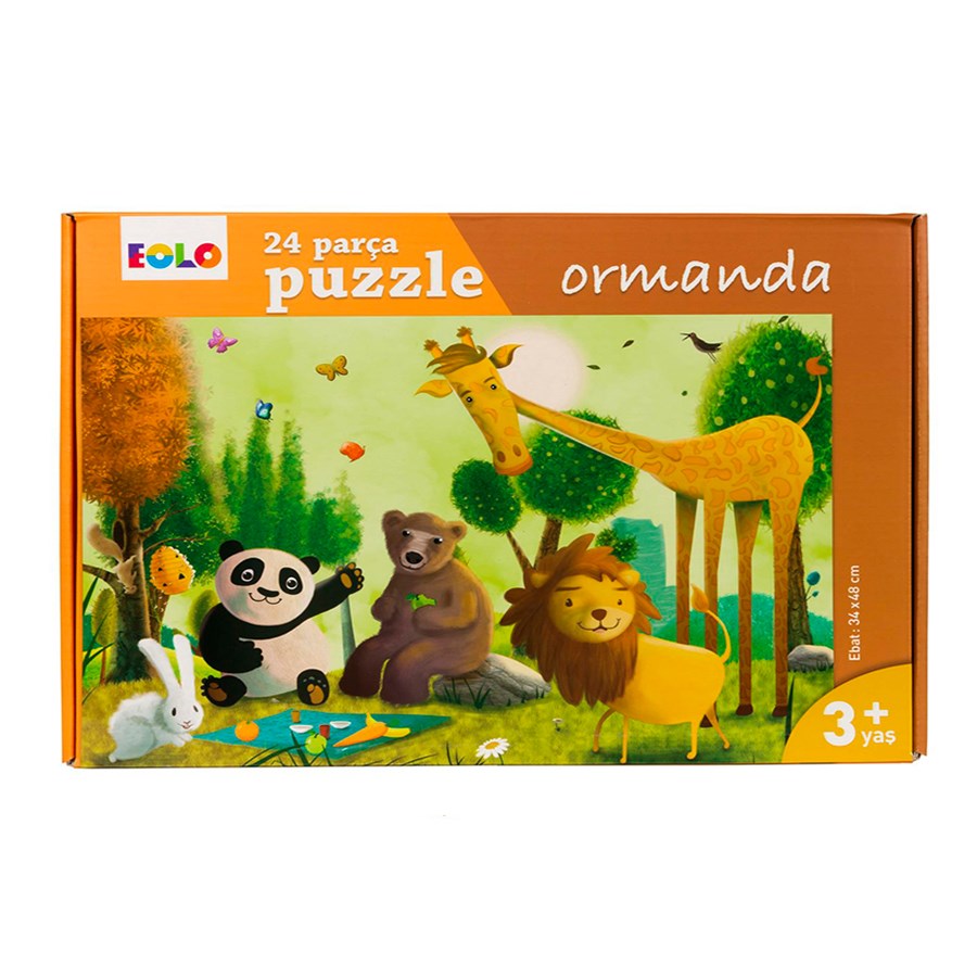 24 Parça Puzzle Ormanda 