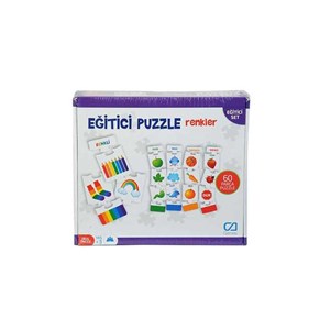 Eğitici Puzzle Renkler 60 Parça