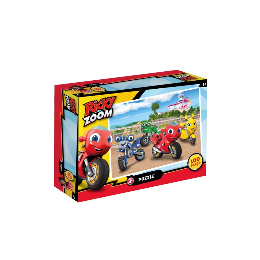 Ricky Zoom 100 Parça Puzzle 