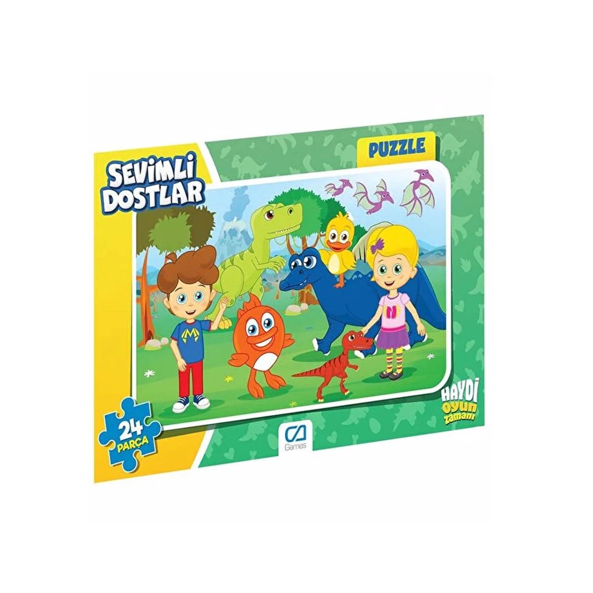 Sevimli Dostlar Puzzle 24 Parça 