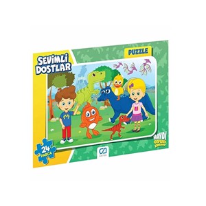 Sevimli Dostlar Puzzle 24 Parça