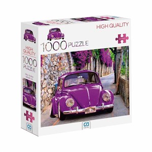 Mor Araba Puzzle 1000 Parça