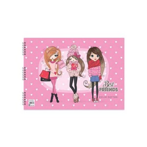 Best Friends Resim Defteri 25 x 35 cm 15 Yaprak