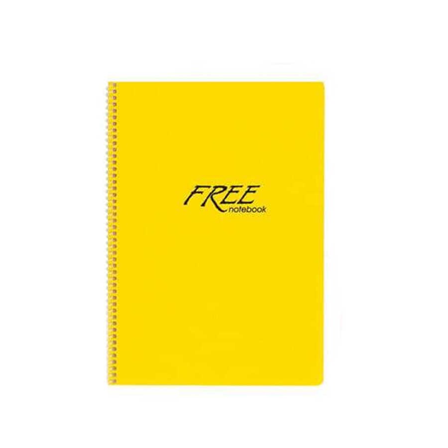 Keskin A4 40 Yp.Çizgili PP Kapak Free Defter 