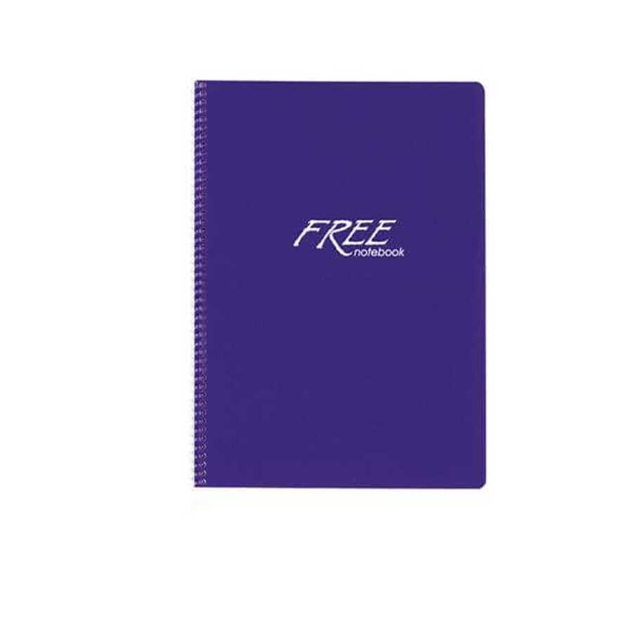 Keskin A4 60 Yp.Düz PP Kapak Free Defter 