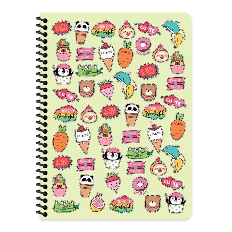 Keskin 80 Yp.Kareli Sweet Fun Defter 16,5*22,5 