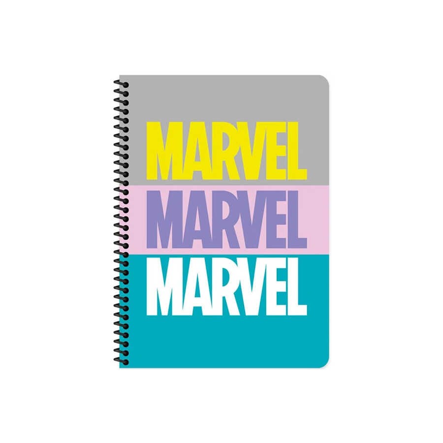 Marvel Seri2 20*28 80 Yp.Kar.Karton Kapak Spiralli 