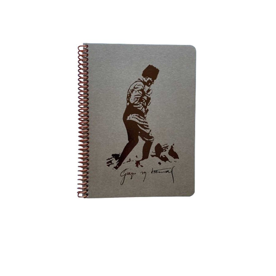 Keskin 16,5*22,5 80Yp Çizgili Funky Defter-Atatürk 