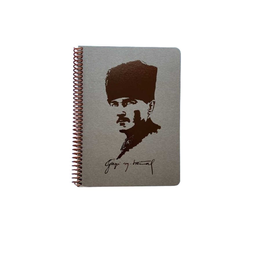 Keskin 16,5*22,5 80Yp Çizgili Funky Defter-Atatürk 