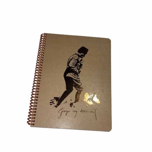 Keskin 16,5*22,5 80Yp.Kareli Funky Defter-Atatürk 