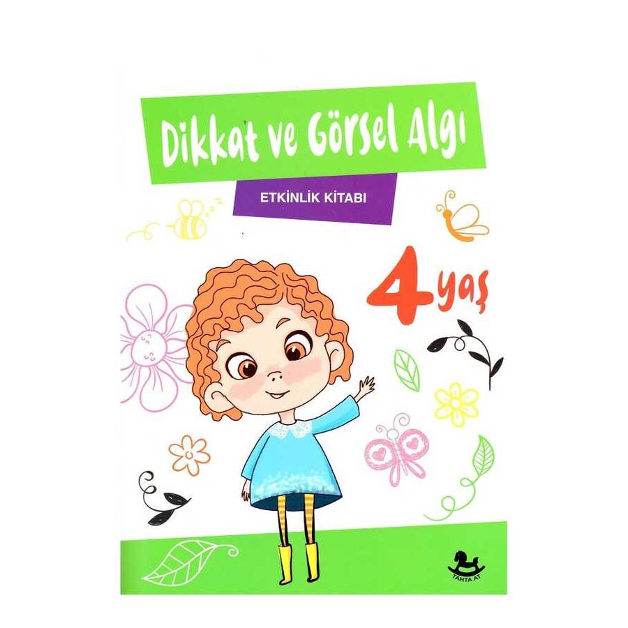 4 Yaş Dikkat ve Görsel Algı Etkinlik Kitabı 