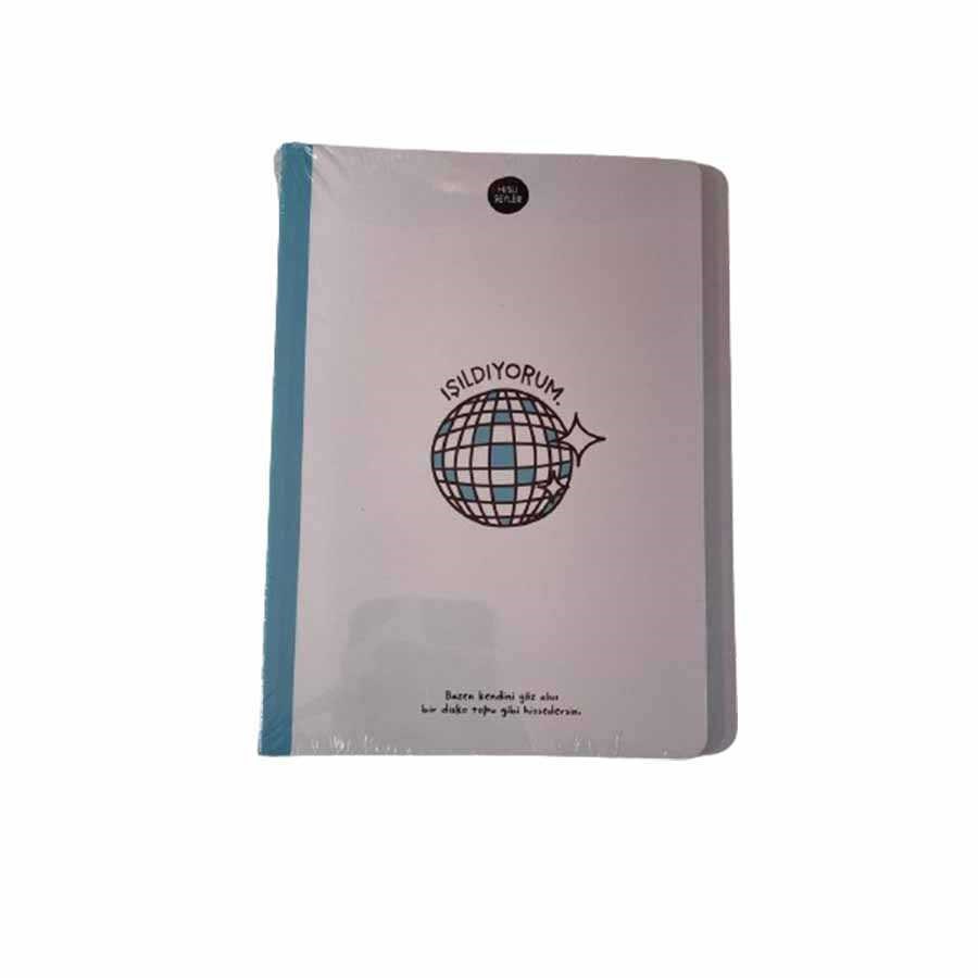 Hisli Şeyler A5 80 Yp. Renkli Sayfa Çizgili Defter 