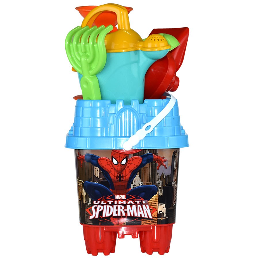 Spiderman Büyük Kale Kova Set 