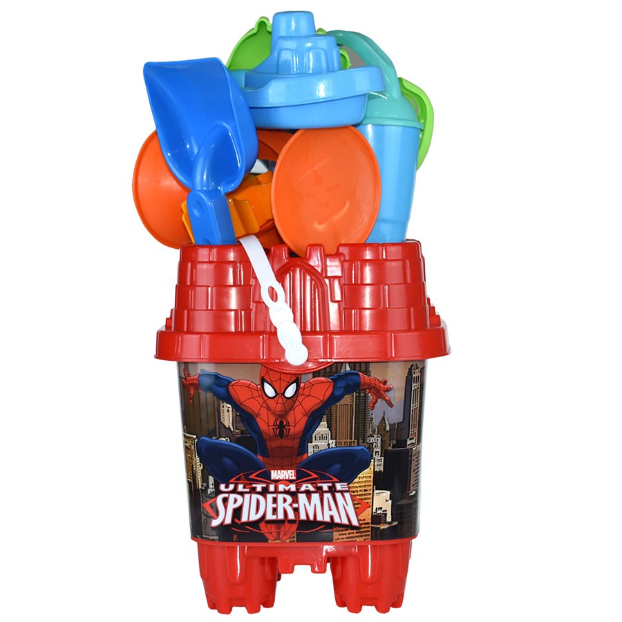 Spiderman Büyük Kale Kova Set 