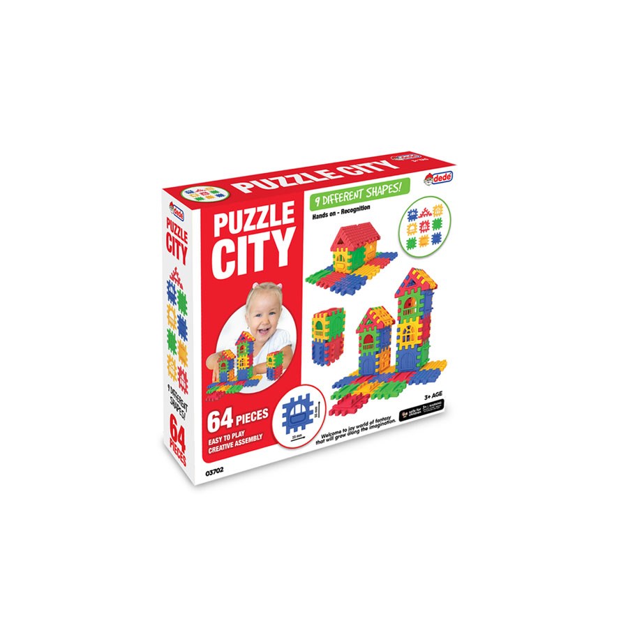 Puzzle City 64 Parça 