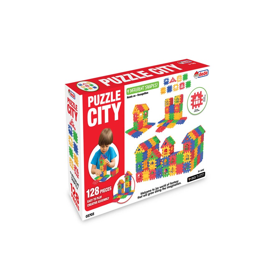 Puzzle City 128 Parça 