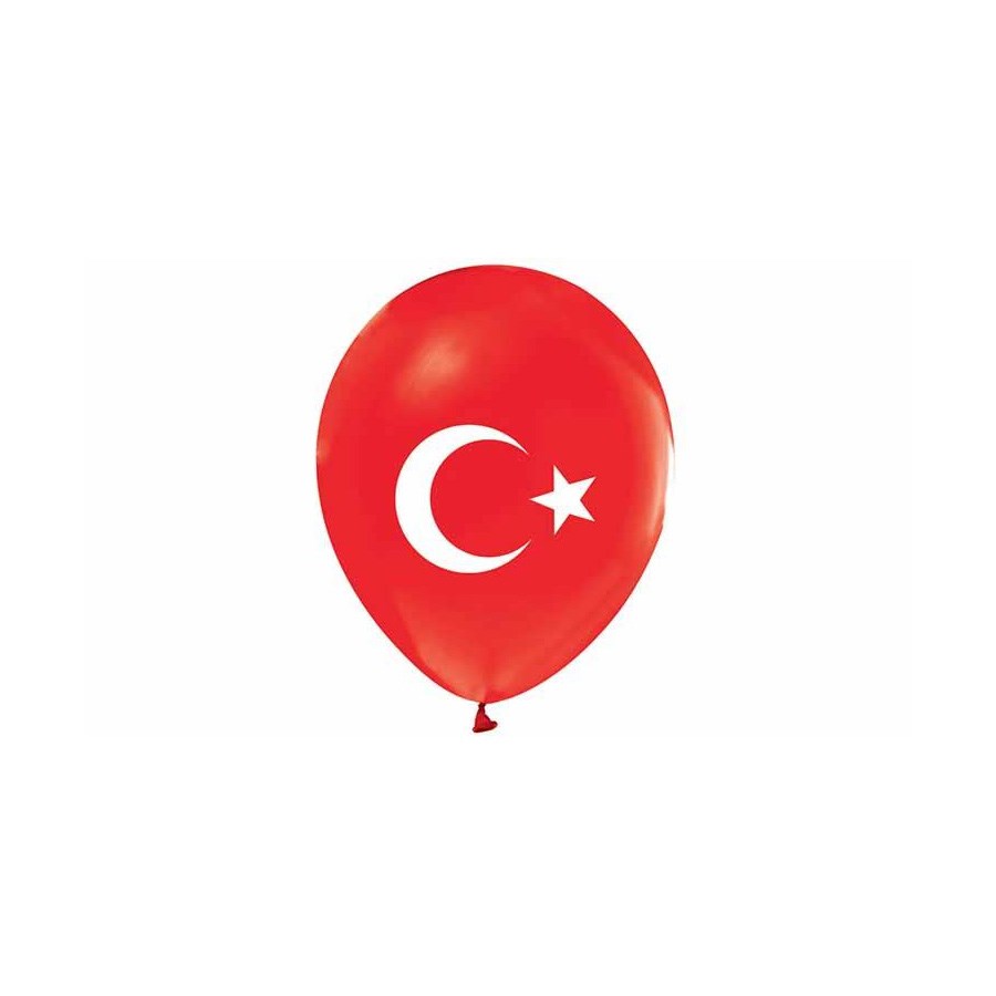 Ayyıldız Baskılı Balon 