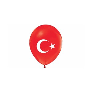 Ayyıldız Baskılı Balon