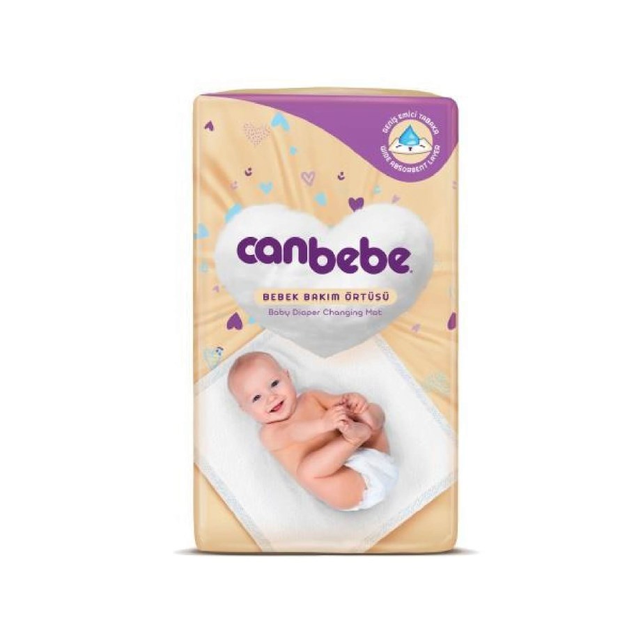 Canbebe Bebek Bakım Örtüsü 8 Lı 