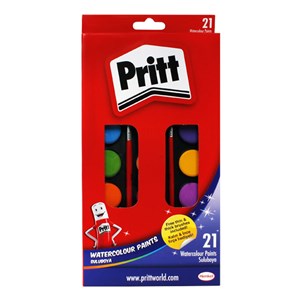 Pritt Suluboya 21 Renk Büyük Tablet