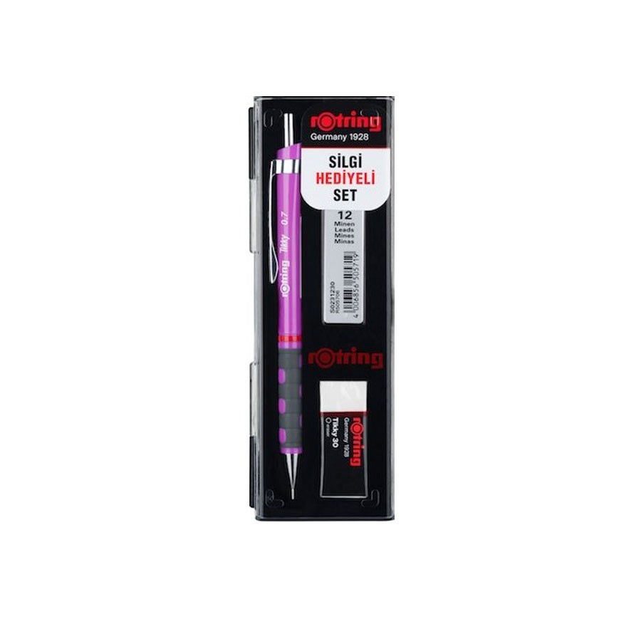 Rotring Tikky Versatil Okul Seti 0.7 Mor 