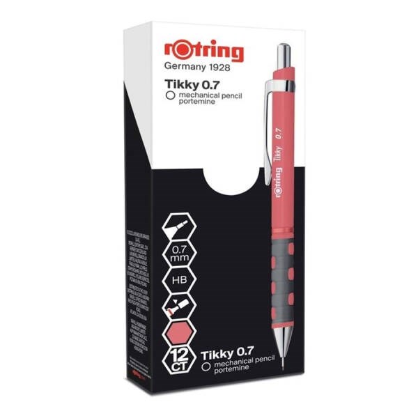 Rotring Tikky Versatil Kalem 0.7 Gül Kurusu 