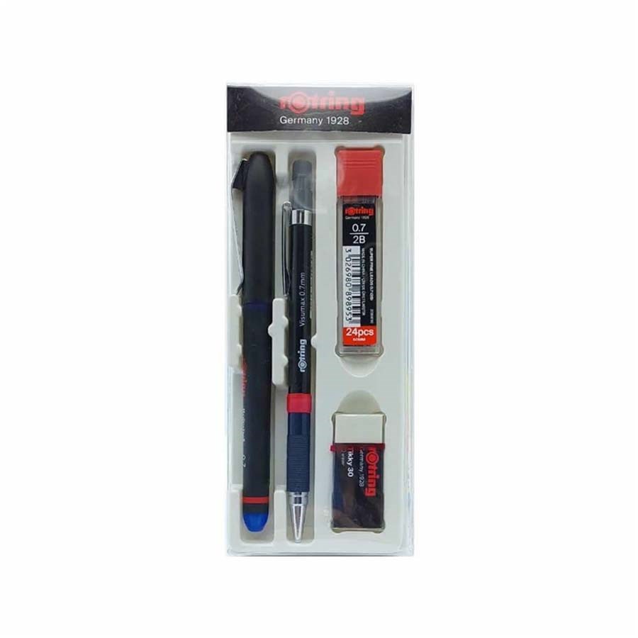 Rotring Visumax 0.7+ Roller 4 Lü Set - Mavi 