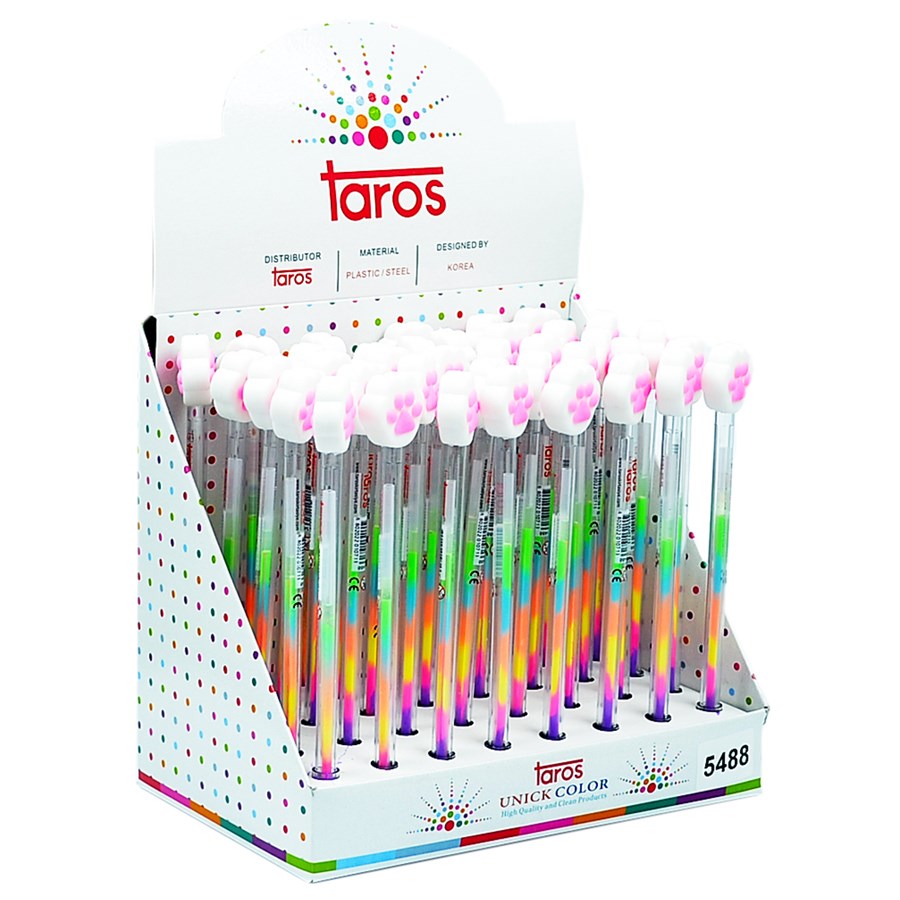 Taros Unick Color Pati Gökkuşağı Kalem 