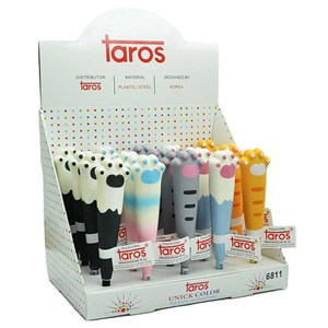 Taros Unıck Color Puffy Pati Tükenmez Kalem