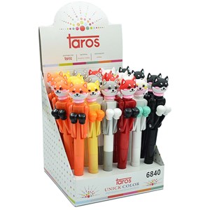 Taros Unıck Color Boksör Tilki Tükenmez Kalem