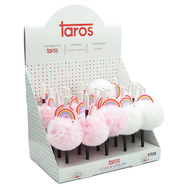 Taros Unıck Color Peluş Rainbow Kurşun Kalem 