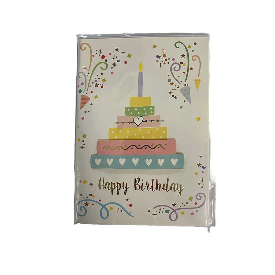 Taros Unick Color Işıklı Müzikli Happy Birthday He 