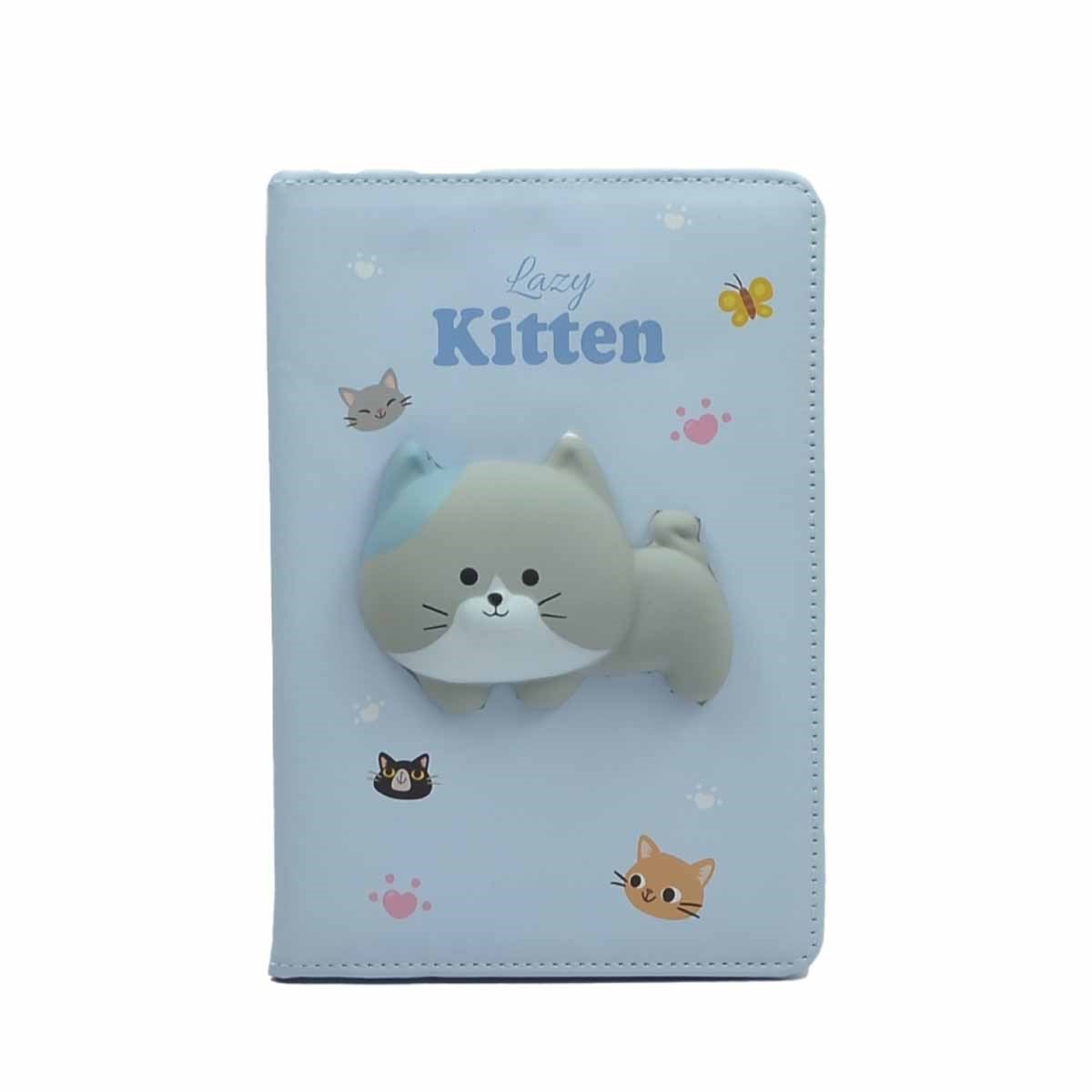 Taros Unick Color Puffy Animals Deri  A5 Defter 