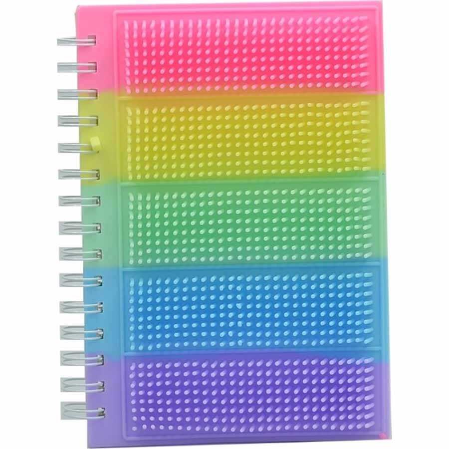 Taros Unick Color Tırtıklı Silikon A5 Defter 