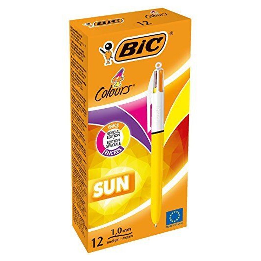 Bic 4 Colours Sun Tükenmez Kalem 