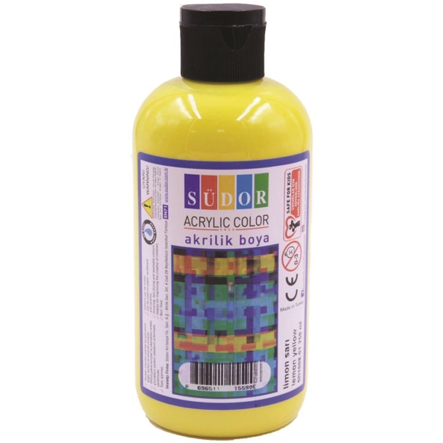 Südor Akrilik Limon Sarı 250 ML. 