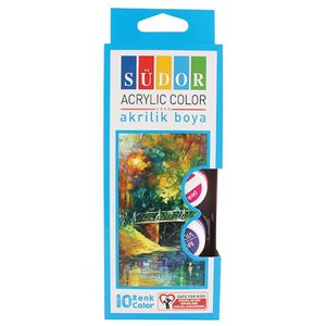 Südor Akrilik Boya Set 10x15 ML