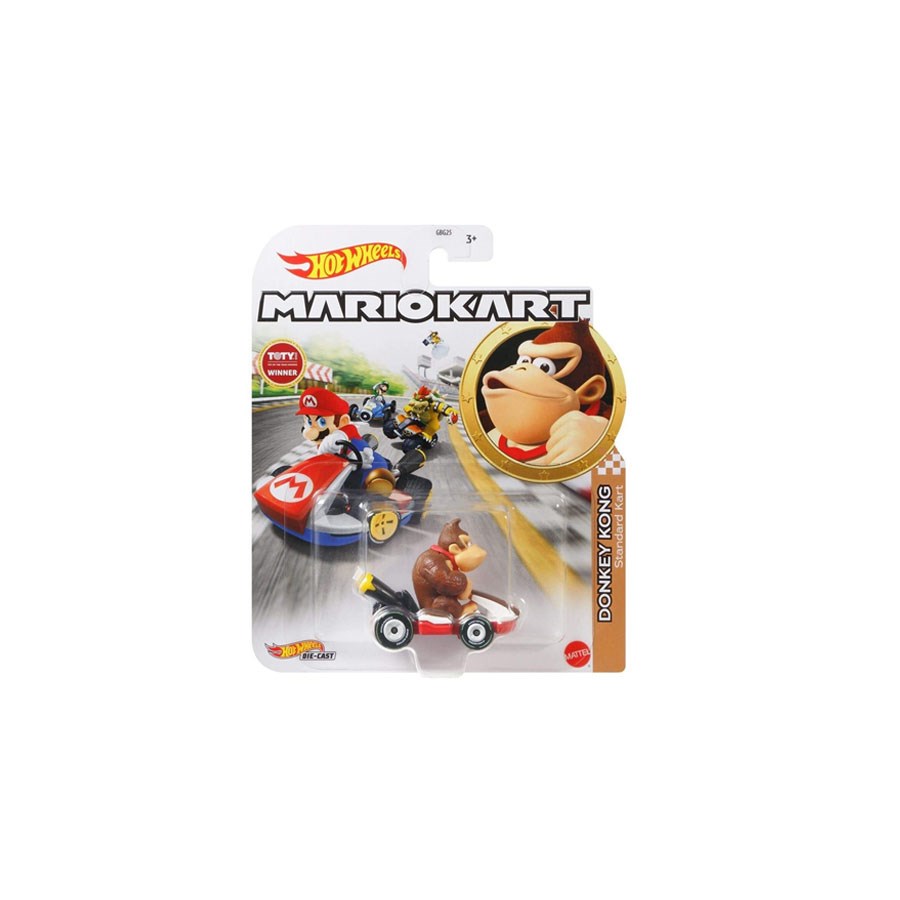 Hot Wheels Mario Kart Karakter Araçlar Donkey Kong